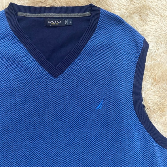 Nautica Sweater Vest XL - Picture 3 of 5